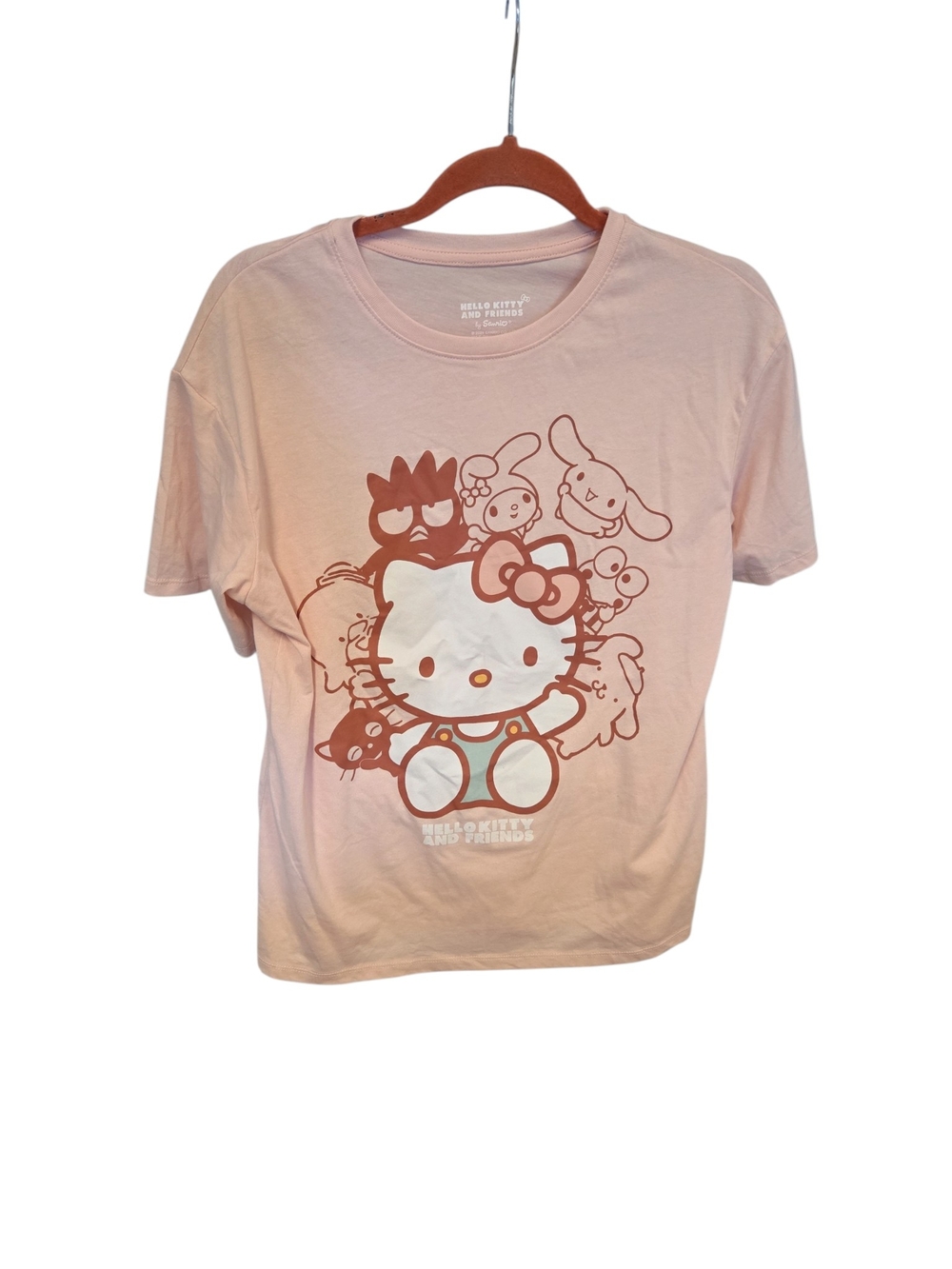 Sanrio Light Pink Hello Kitty & Friends Graphic Tee